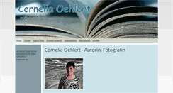 Desktop Screenshot of cornelia-oehlert.de